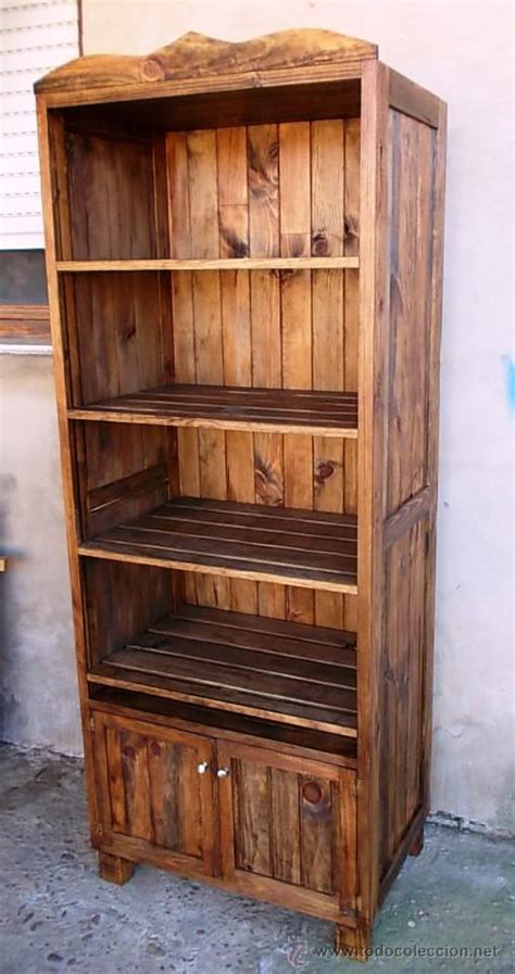 mueble panadero de madera rustico, estanteria c   Comprar ...