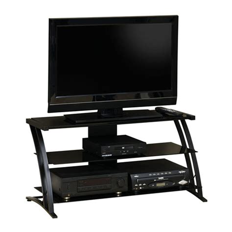 Mueble para TV Deco Sauder Negro 2 Repisas   Famsa.com®