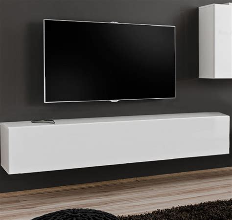 Mueble TV modelo Berit 180x30 en color blanco