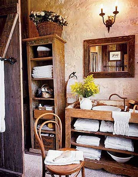 Muebles de baño rusticos| Fotos   EspacioHogar.com