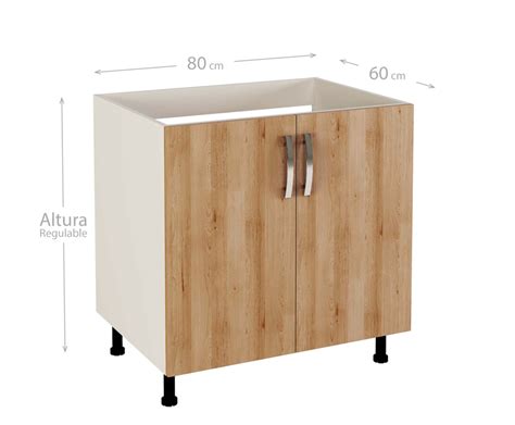 Muebles de cocina modelo kit & kit color haya natural