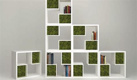 Muebles de diseño con plantas decorativas