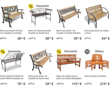 Muebles de jardín 2018 online, a precios baratos y de diseño
