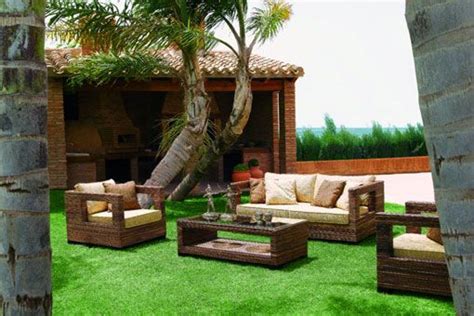 Muebles de jardín al aire libre para casas modernas ...