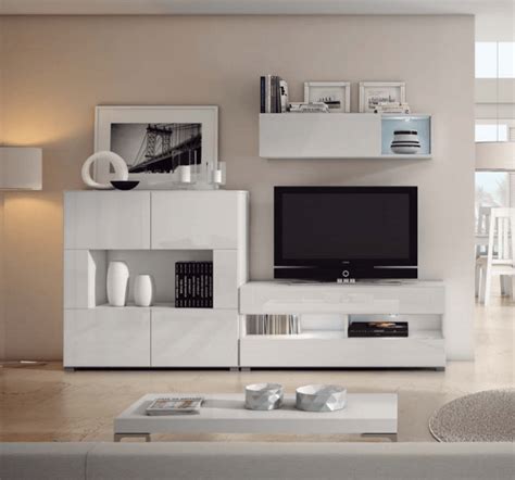 Muebles de salón, 5 formas de decorar en blanco   Blog