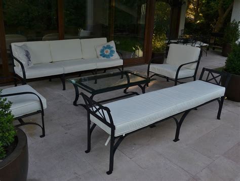 Muebles de terraza en fierro forjado | Wrought Iron ...