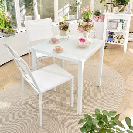 Muebles jardín Leroy Merlin 2018: set mesas y sillas ...