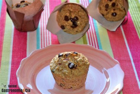 Muffins de avena, plátano y semillas | Gastronomía & Cía