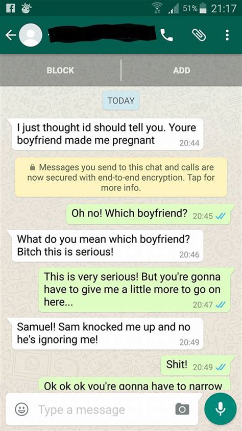 Mujer embarazada se equivoca de número y es trolleada