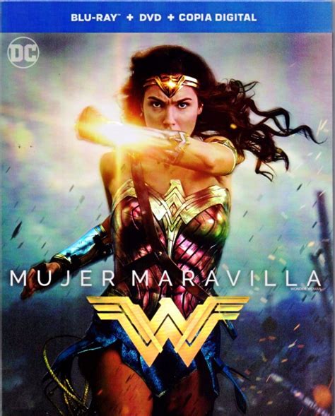 Mujer Maravilla Wonder Woman 2017 Blu ray + Dvd + Digital ...