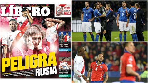 Mundial 2018: Italia o Chile podrían reemplazar a Perú en ...
