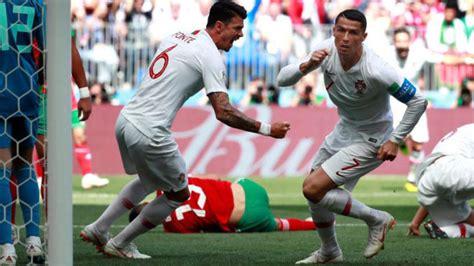 Mundial 2018   Portugal vs Marruecos: Imparable Cristiano ...