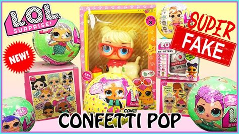 Muñecas LOL Surprise Confetti POP, falsas, originales y ...