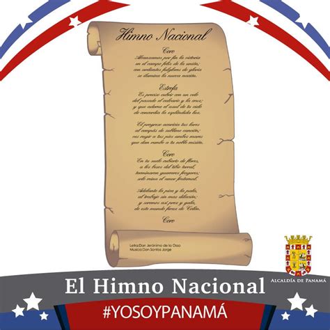 Municipio de Panamá on Twitter:  El Himno Nacional de la ...