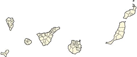 Municipios de las Islas Canarias 2006   Tamaño completo
