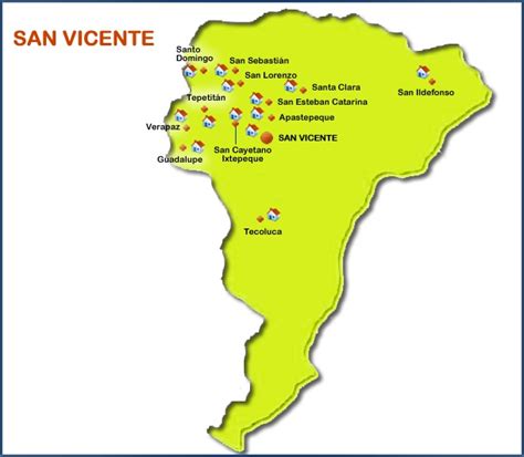 Municipios de San Vicente   Elsv