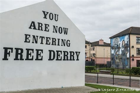 Murales de Derry: La historia del conflicto de Irlanda del ...