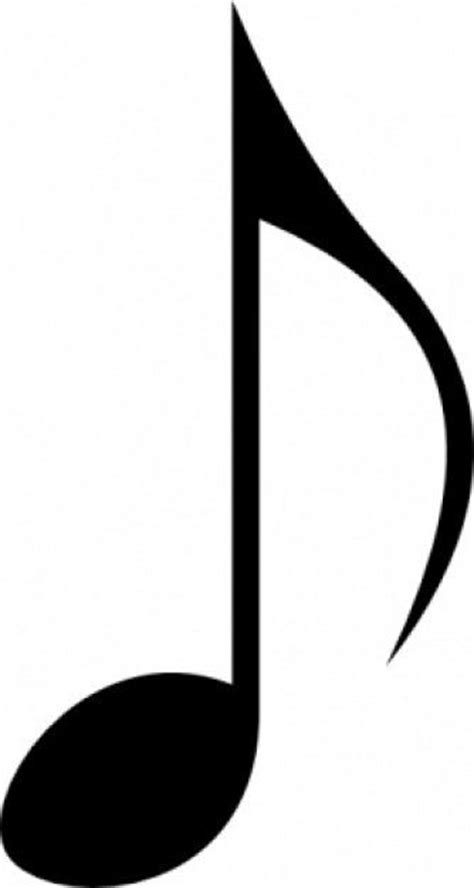 Music Note clip art | Silhouette Images | Pinterest | In ...