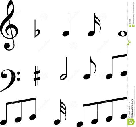 Music Notes Symbols And Meanings | Clipart Panda Free ...