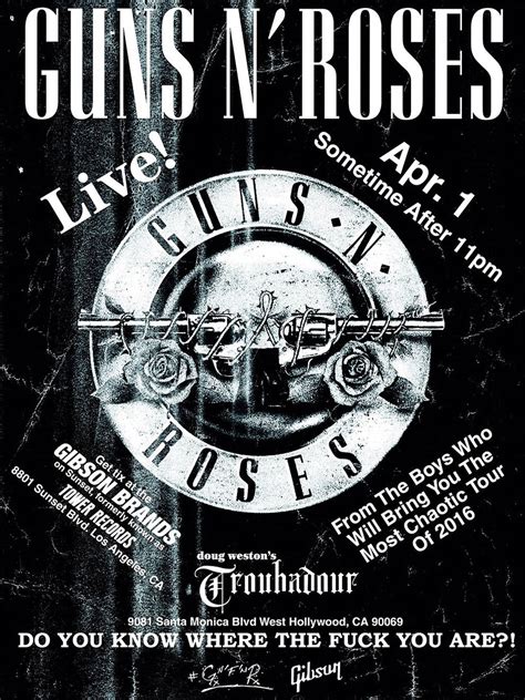 Música   Guns N  Roses anuncia un concierto sorpresa para ...