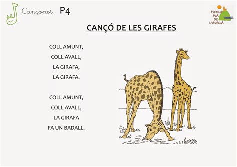 Música: La girafa  P4 | CANÇONS | Pinterest | Musica ...