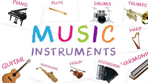 Musical Instruments for Kids with Sound | Learn Names of ...