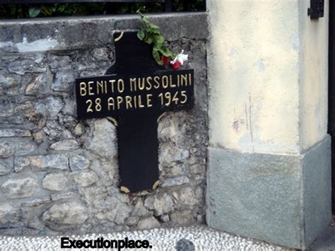 Mussolini, Benito Amilcare Andrea  Il Duce    WW2 Gravestone