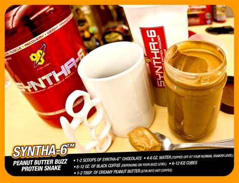 My favorite morning protein shake. Syntha 6 Peanut Butter ...