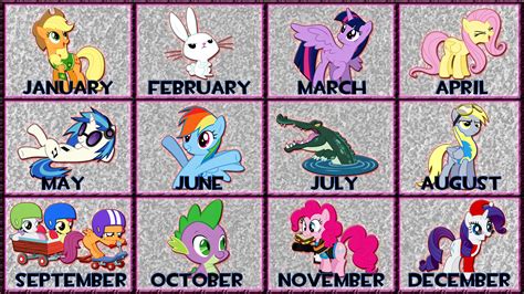 My Little Pony   12 Months by GT4tube on DeviantArt