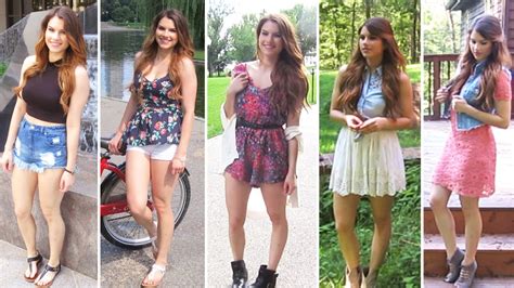 My Summer Lookbook: 5 Complete Outfit Ideas!   YouTube