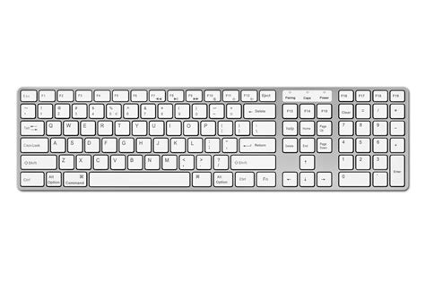 N Line White Windows Keyboard | AVANCA®