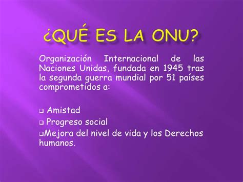 NACIONES UNIDAS  ONU