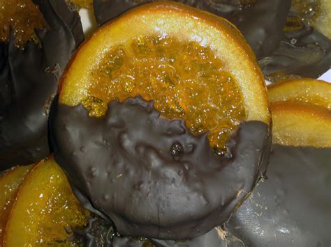 Naranjas Confitadas con Chocolate | Cocinado.com