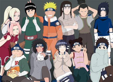 Naruto Characters by SamaShaar on DeviantArt