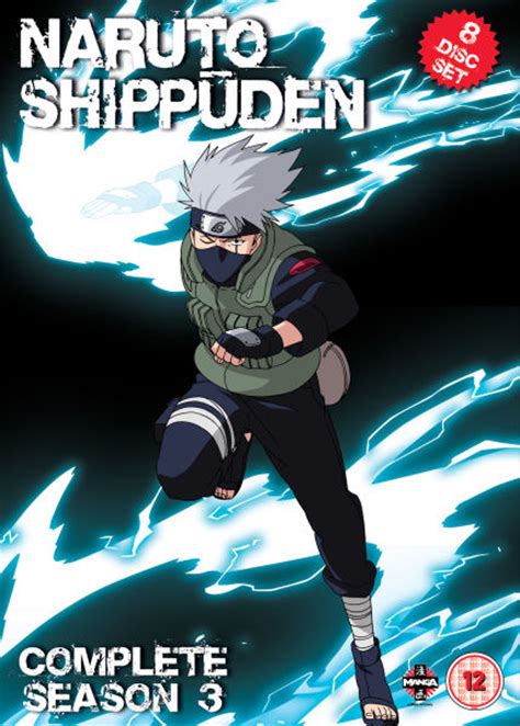 Naruto Shippuden  Complete Series 3: Episodes 101 153 DVD ...
