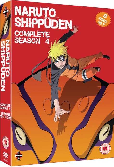 Naruto Shippuden   The Complete Series 4  UK import