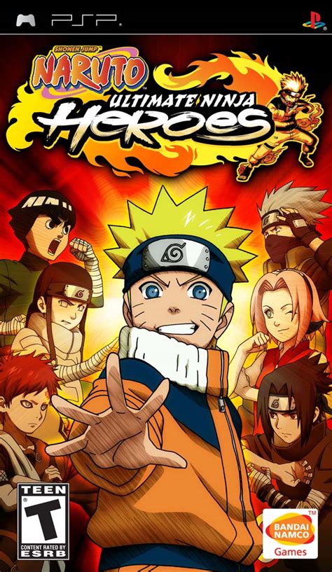 Naruto Ultimate Ninjas Heroes para psp [ISO][ESPAÑOL][MEGA ...