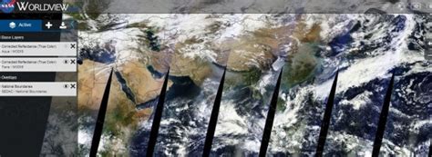 NASA Worldview, imágenes por satélite de la Tierra casi en ...