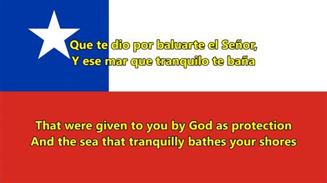 National Anthem of Chile  ES/EN lyrics    Himno Nacional ...