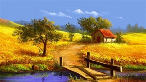 nature oil painting landscape hd   Google Search | extra ...