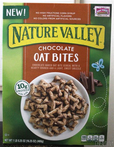 nature valley oats and honey cereal