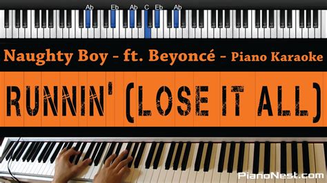 Naughty Boy ft. Beyonce   Running  Lose It All    Piano ...