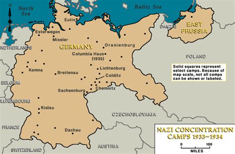 Nazi concentration camps, 1933 1934