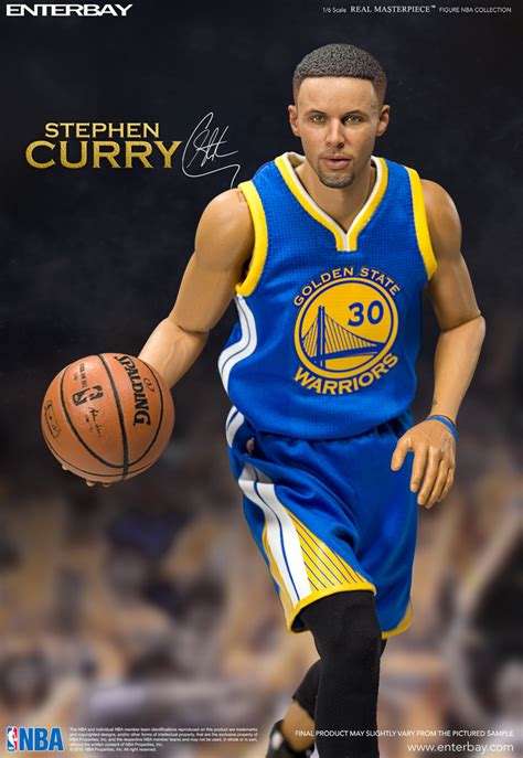 NBA Basketball Stephen Curry 12” Enterbay Action Figure ...
