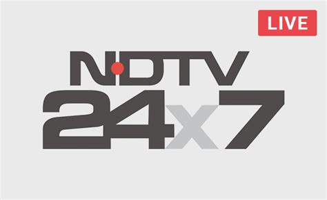 NDTV 24x7: Live TV Watch Live TV Free Free Live TV on NDTV