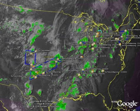 Near Real time Severe Weather Data for the US from NOAA ...