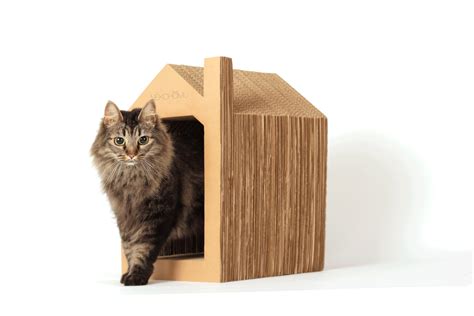 Nekohomu, la casa para gatos de cartón de Ana Hospitaler ...