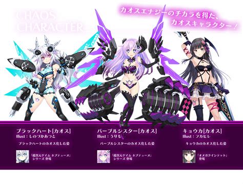 Nep Nep Connect: Chaos Chanpuru previews Chaos characters ...