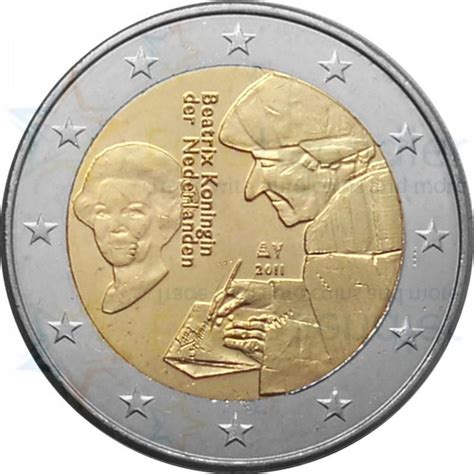 Netherlands 2 euro 2011   500th Anniversary of The Praise ...