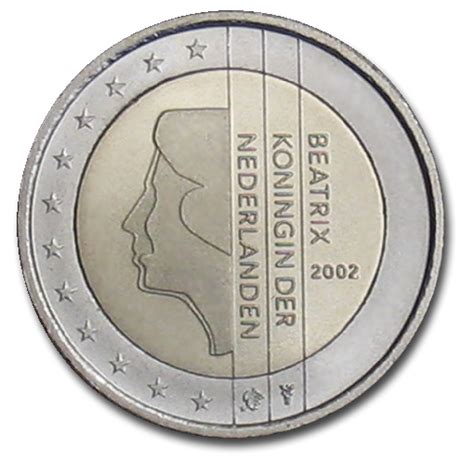 Netherlands 2 Euro Coin 2002   euro coins.tv   the online ...